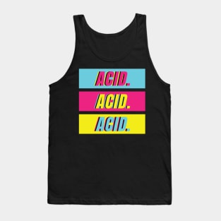 Techno Acid Style Tank Top